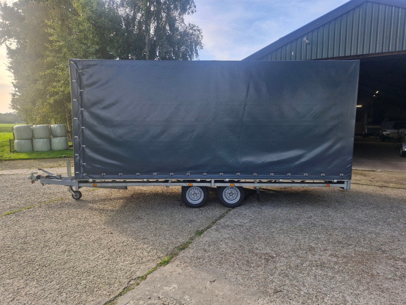 Hulco aanhangwagen met huif 3000kg, Ophalen, -, -, Hulco