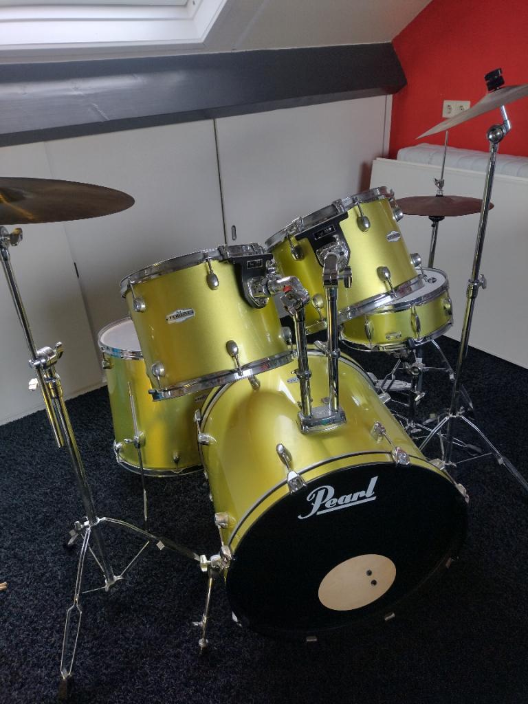Drumstel Pearl, Ophalen, Gebruikt, Pearl
