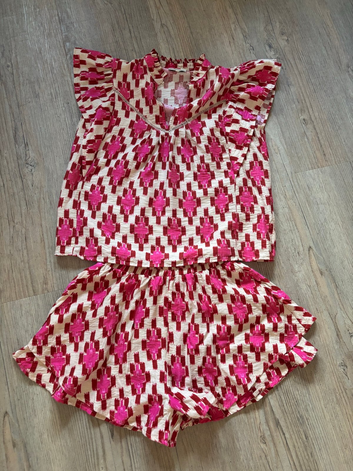 Shoeby tweedelige set maat S, Kleding | Dames, Ophalen of Verzenden, Zo goed als nieuw, Roze, Maat 36 (S)