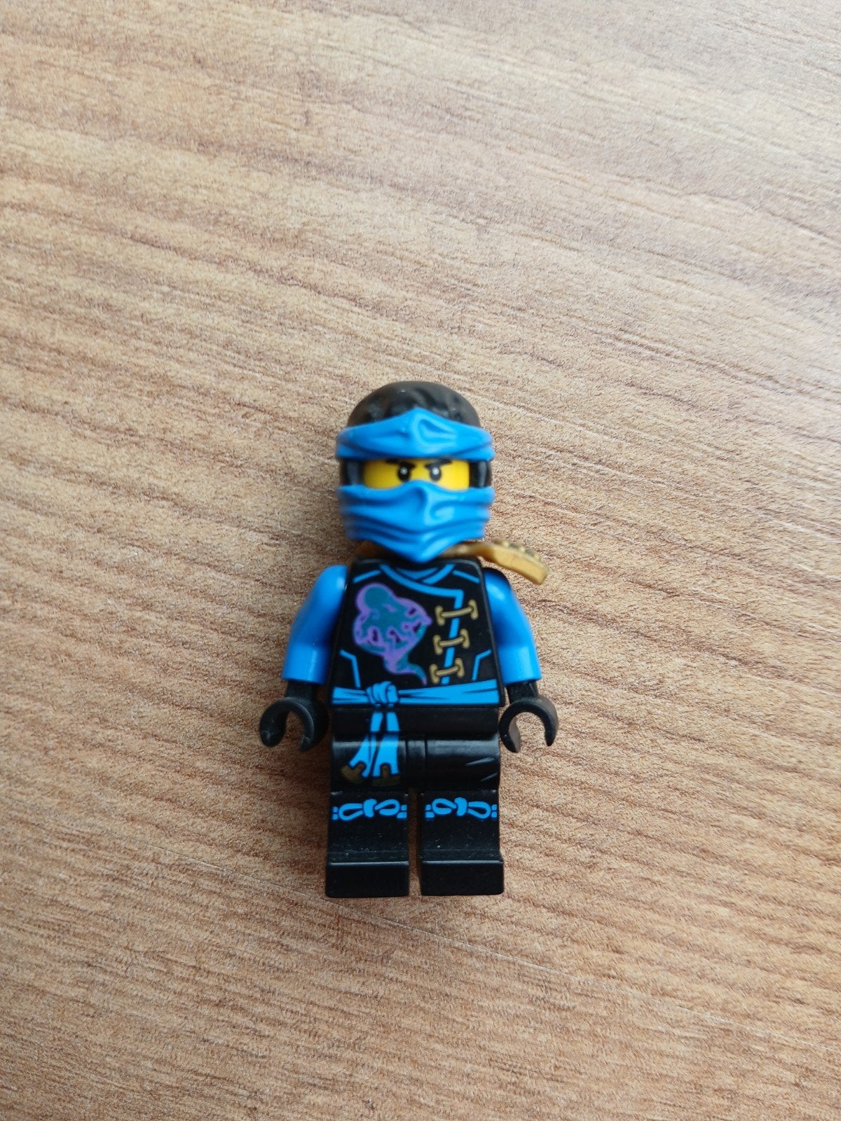 Ninjago minifiguur Jay, Ophalen of Verzenden, Zo goed als nieuw, Minifiguur, Lego