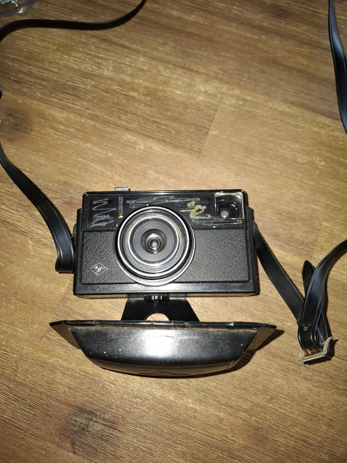 Vintage Agfa Compact Camera met Leren Hoes, Audio, Tv en Foto, Fotocamera's Analoog, Ophalen of Verzenden, Gebruikt, Compact, Overige Merken