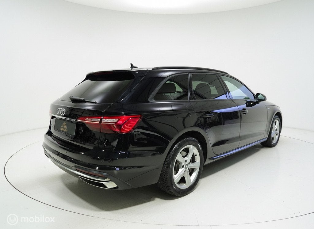 Audi A4 Avant 40 TFSI Pro Line Facelift |Trekhaak|Led|Navi|, Auto's, Gebruikt, Zwart, 1984 cc, Automatische klimaatregeling