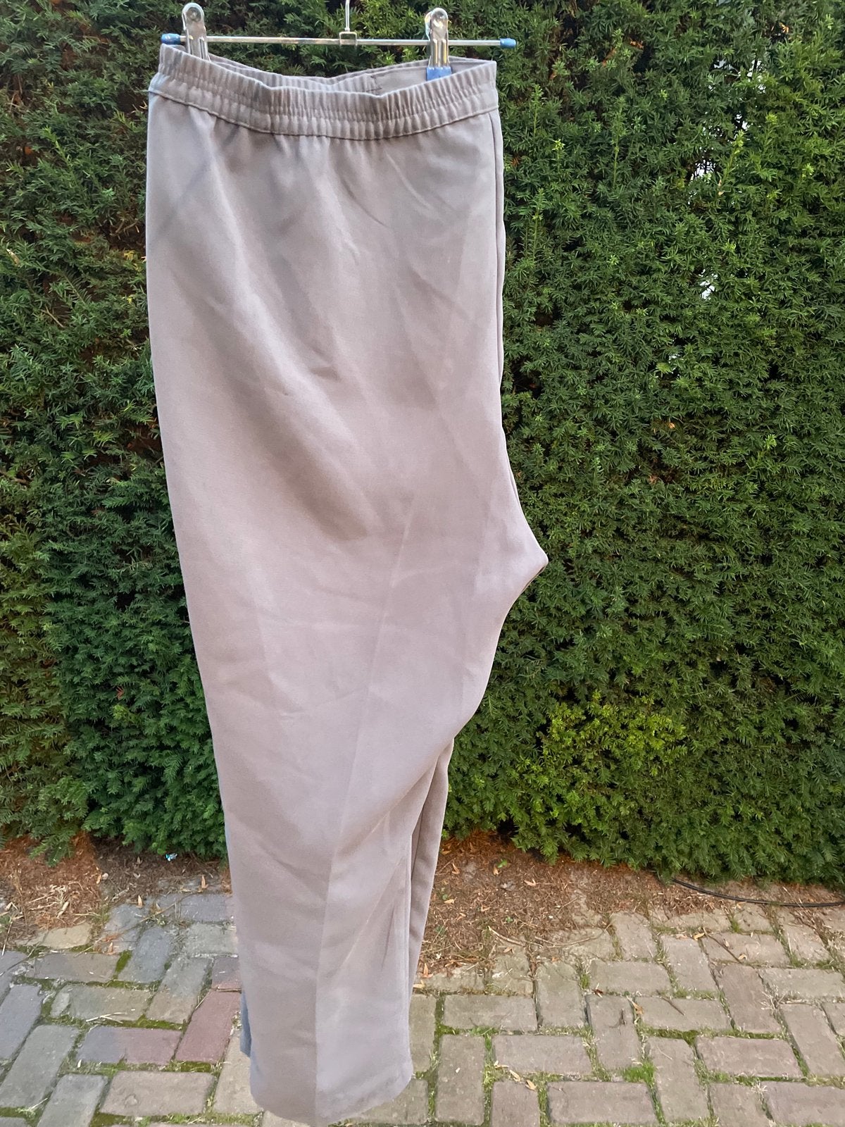 broek met siergesp maat 54, Kleding | Dames, Maat 46/48 (XL) of groter, Ophalen of Verzenden, Gedragen, Grijs
