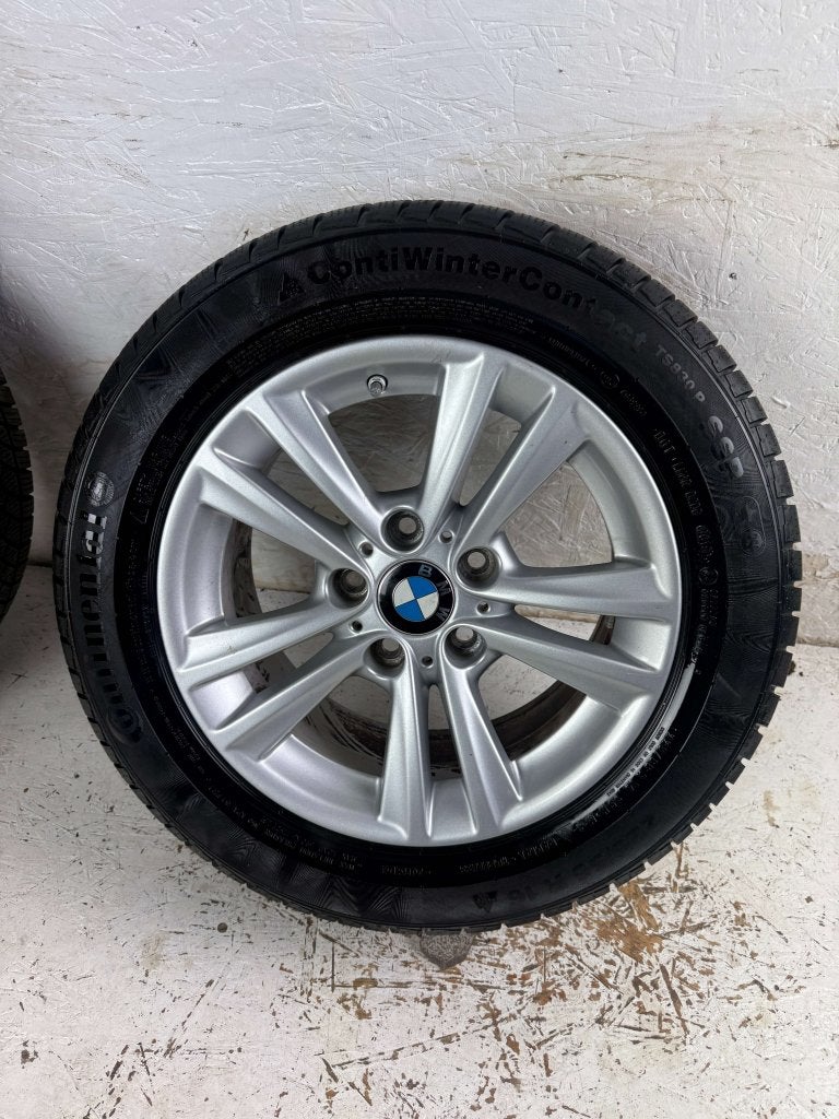 Originele BMW 3-Serie velgen 16" 5x120 Style 656 winterset, Auto-onderdelen, Banden en Velgen, Niet ingevuld, Gebruikt, 16 inch