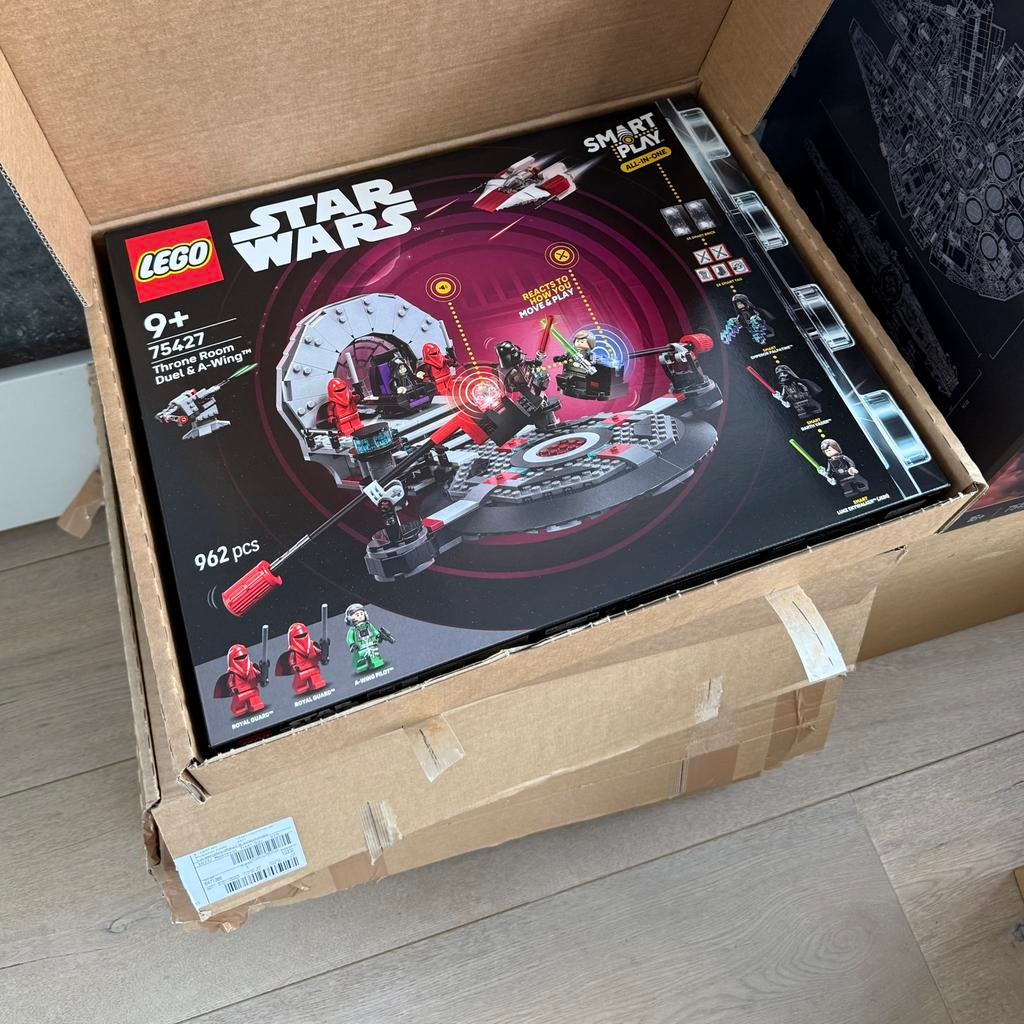 LEGO Star Wars 75427 Throne Room Duel & A Wing – Nieuw, Star Wars, Lego, Nieuw, Ophalen of Verzenden