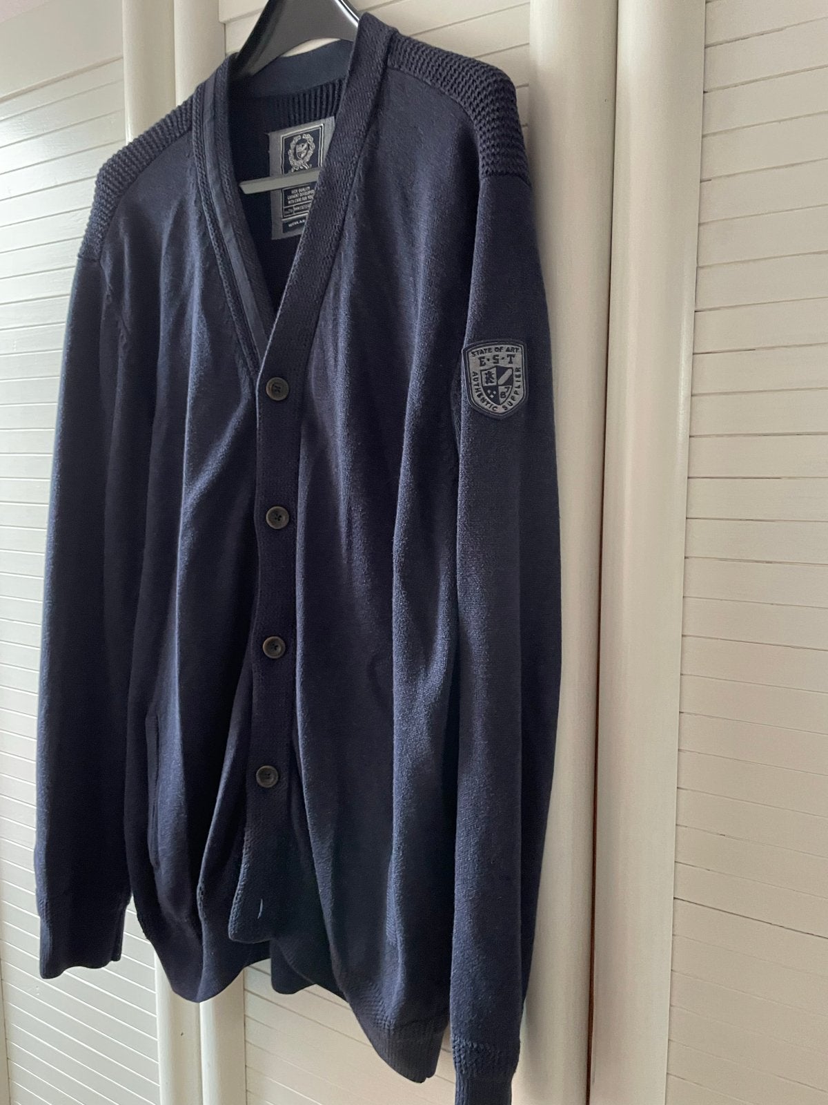 State of Art vest - Maat 3XL - Zo goed als nieuw met zakken, Ophalen, Zo goed als nieuw, Maat 56/58 (XL), Blauw