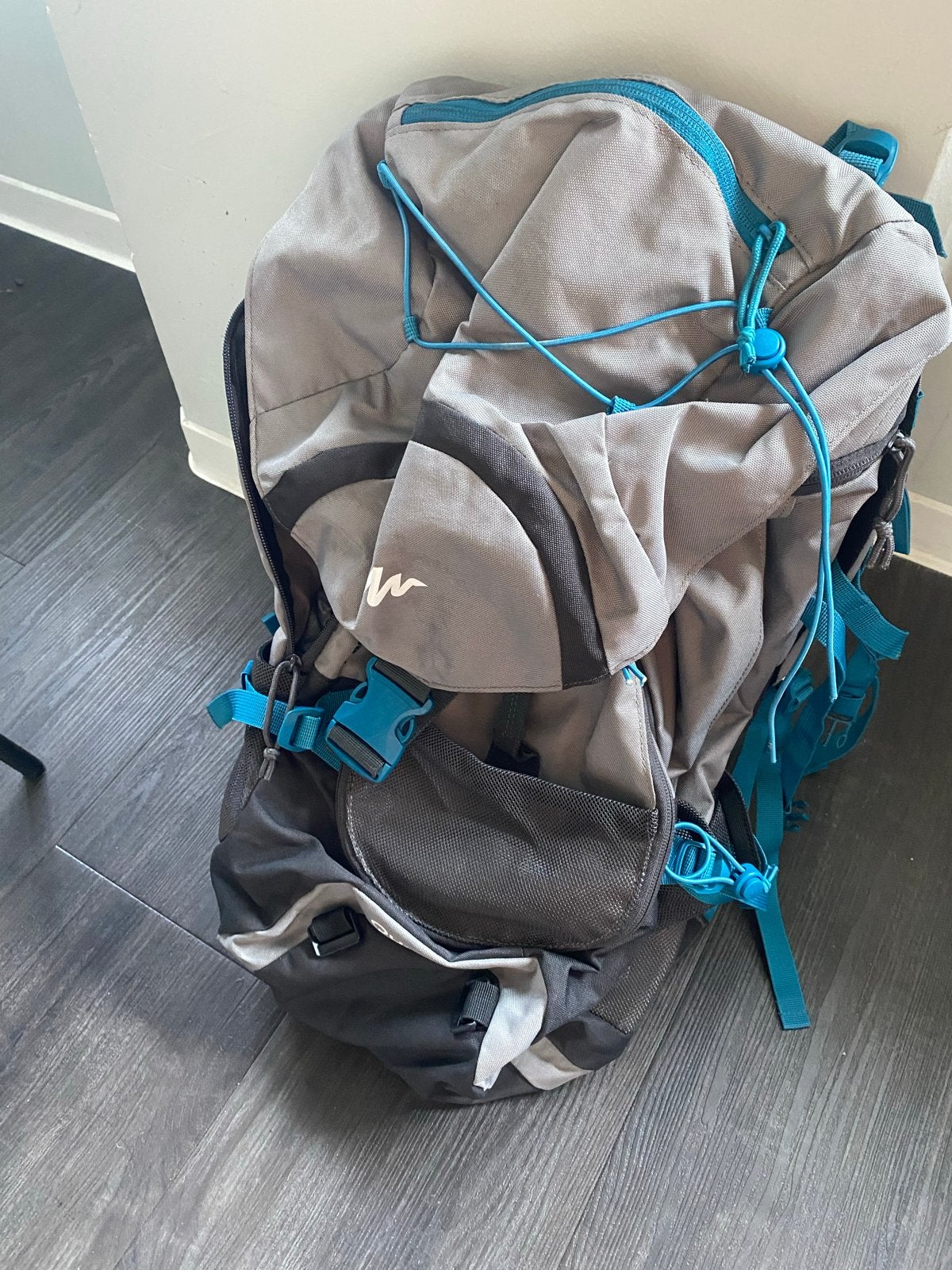Quechua Forclaz 50 Backpack - Ideaal voor Camping/Hiking, Sieraden, Tassen en Uiterlijk, Tassen | Rugtassen, Overige merken, Gebruikt