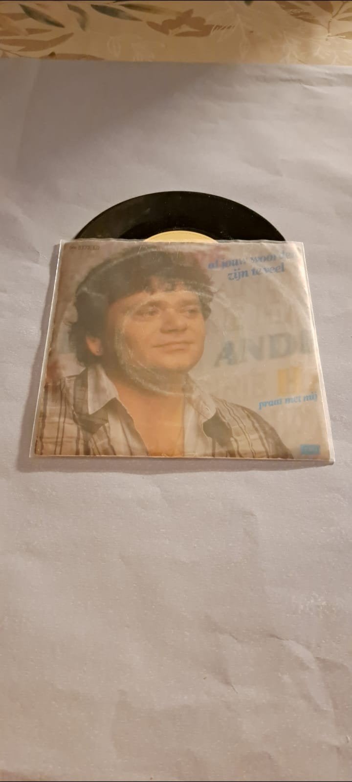 André Hazes - Al zijn woorden zijn te veel / Praat met mij, Ophalen, Gebruikt, 7 inch, EP