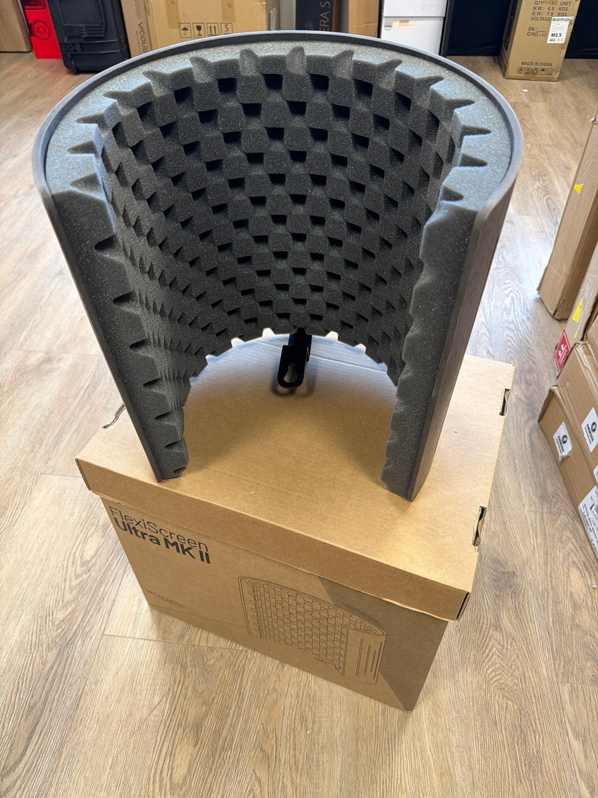 Vicoustic Flexi Screen Ultra MKII Wenge - Microfoon Isolatie, Muziek en Instrumenten, -, -, Overige typen, Nieuw