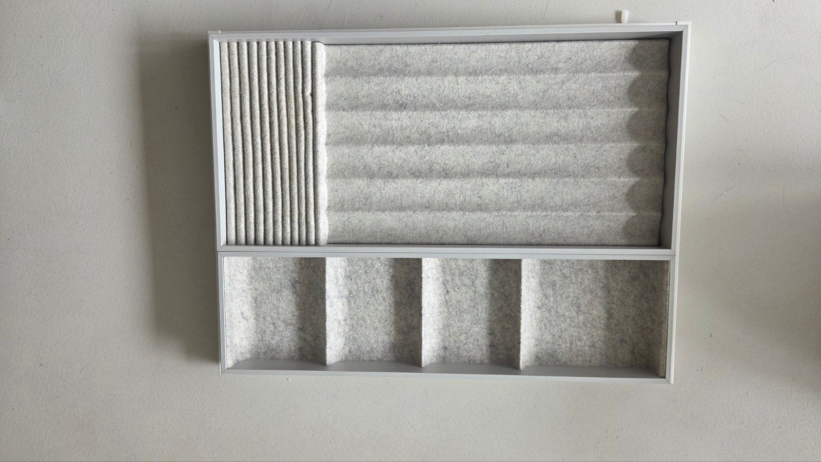 IKEA KOMPLEMENT Uittrekbare plank, Ophalen, Met plank(en), 50 tot 100 cm, Zo goed als nieuw