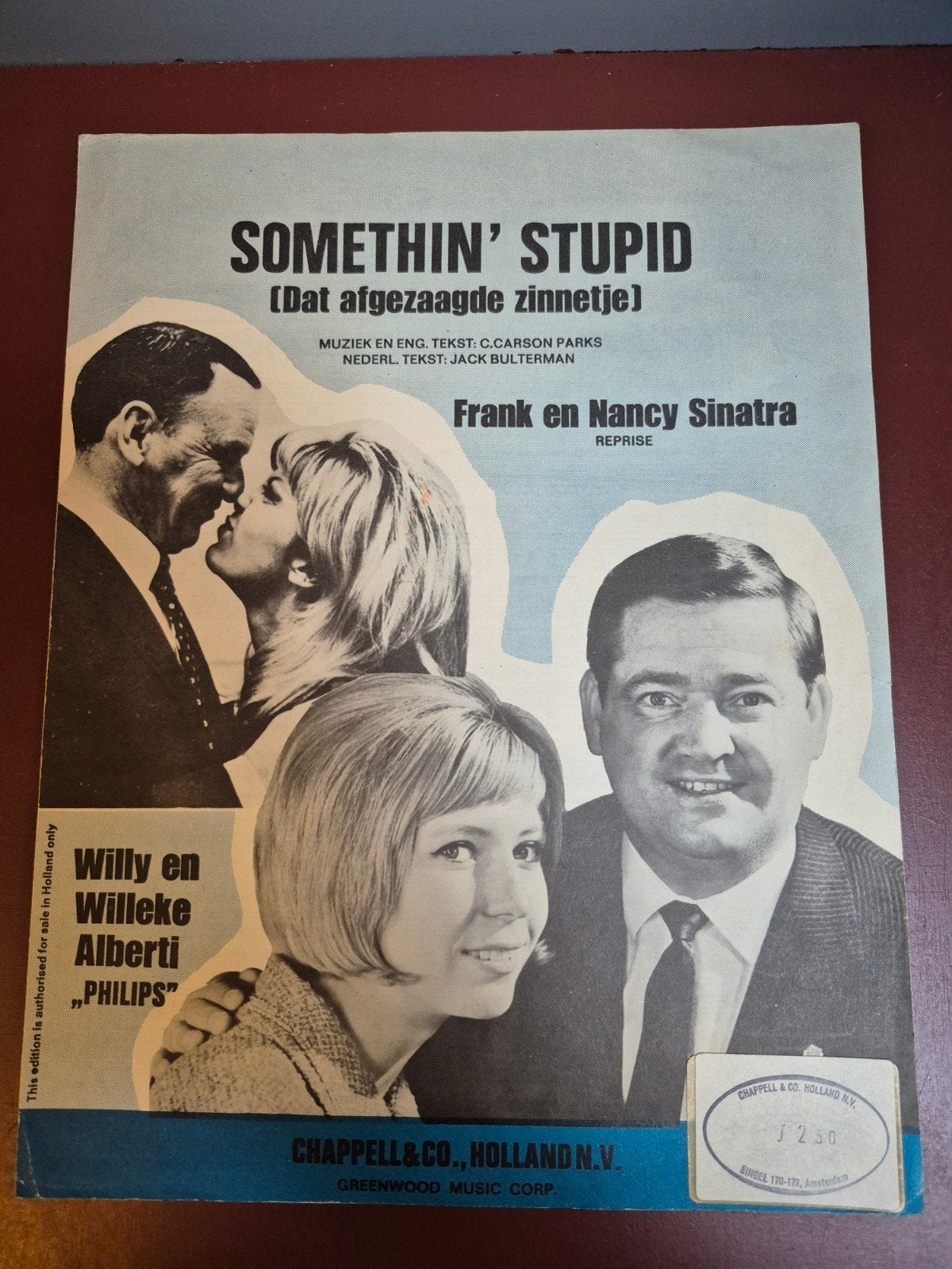 Somethin' Stupid - Frank & Nancy Sinatra bladmuziek, Ophalen of Verzenden