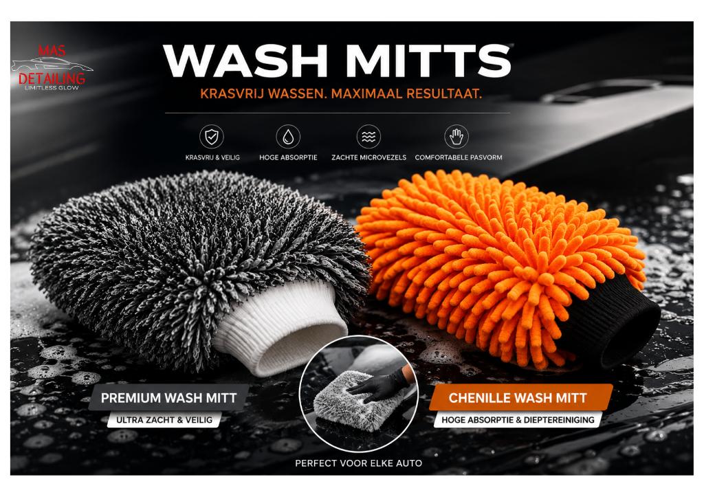Premium Wash Mitt & Chenille Wash Mitt, Ophalen of Verzenden, Nieuw