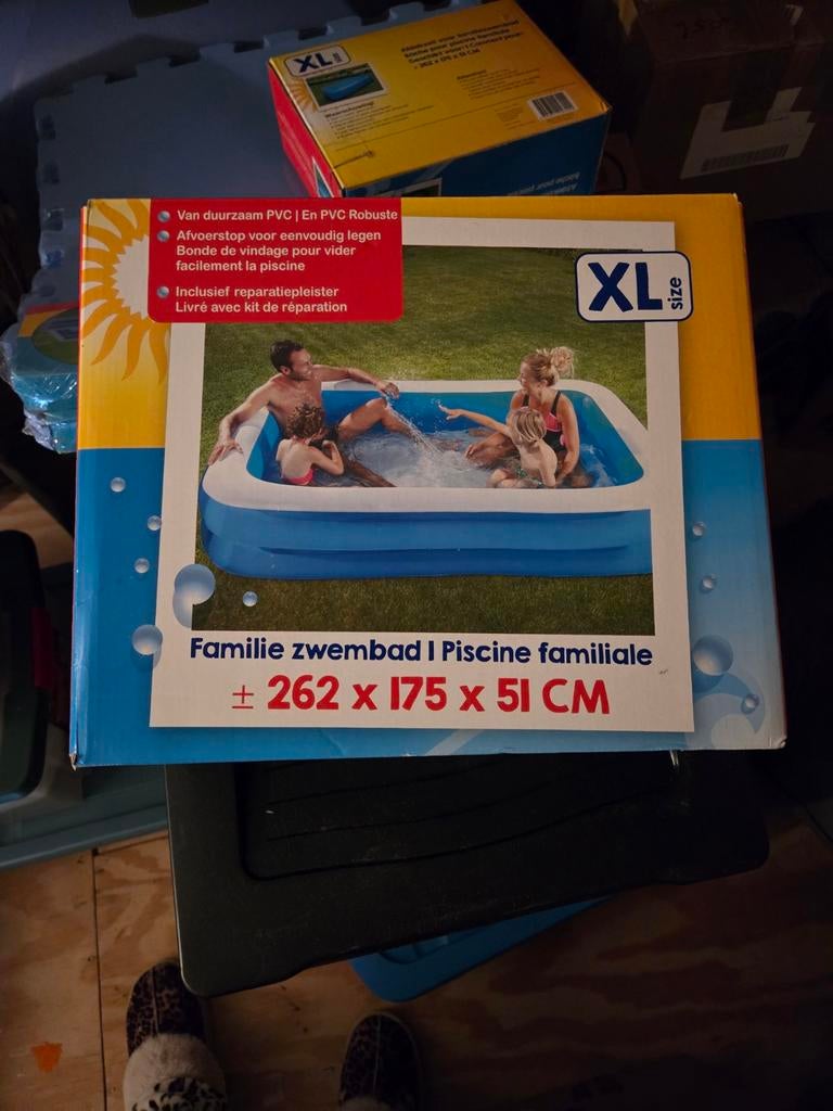 Te koop nieuwe zwembad met hoes en tegels, Tuin en Terras, Ophalen of Verzenden, Nieuw