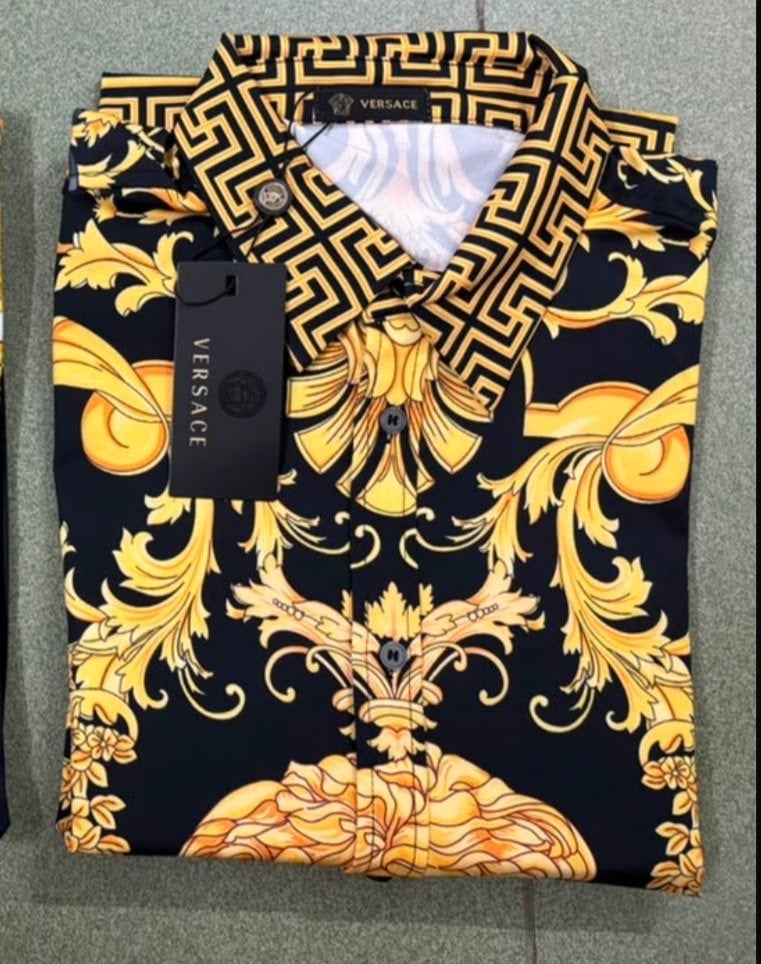 Versace blouse maat L, Ophalen of Verzenden, Nieuw, Zwart, Overige halswijdtes