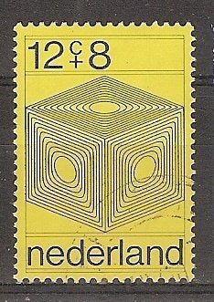 Nederland, Zomerzegel (12c), 1970., Ophalen of Verzenden, Na 1940, Gestempeld
