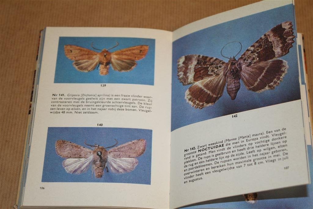 Vlinders van Europa. Meulenhoff Natuurgidsen. 1963., Ophalen of Verzenden, Gelezen, Overige diersoorten