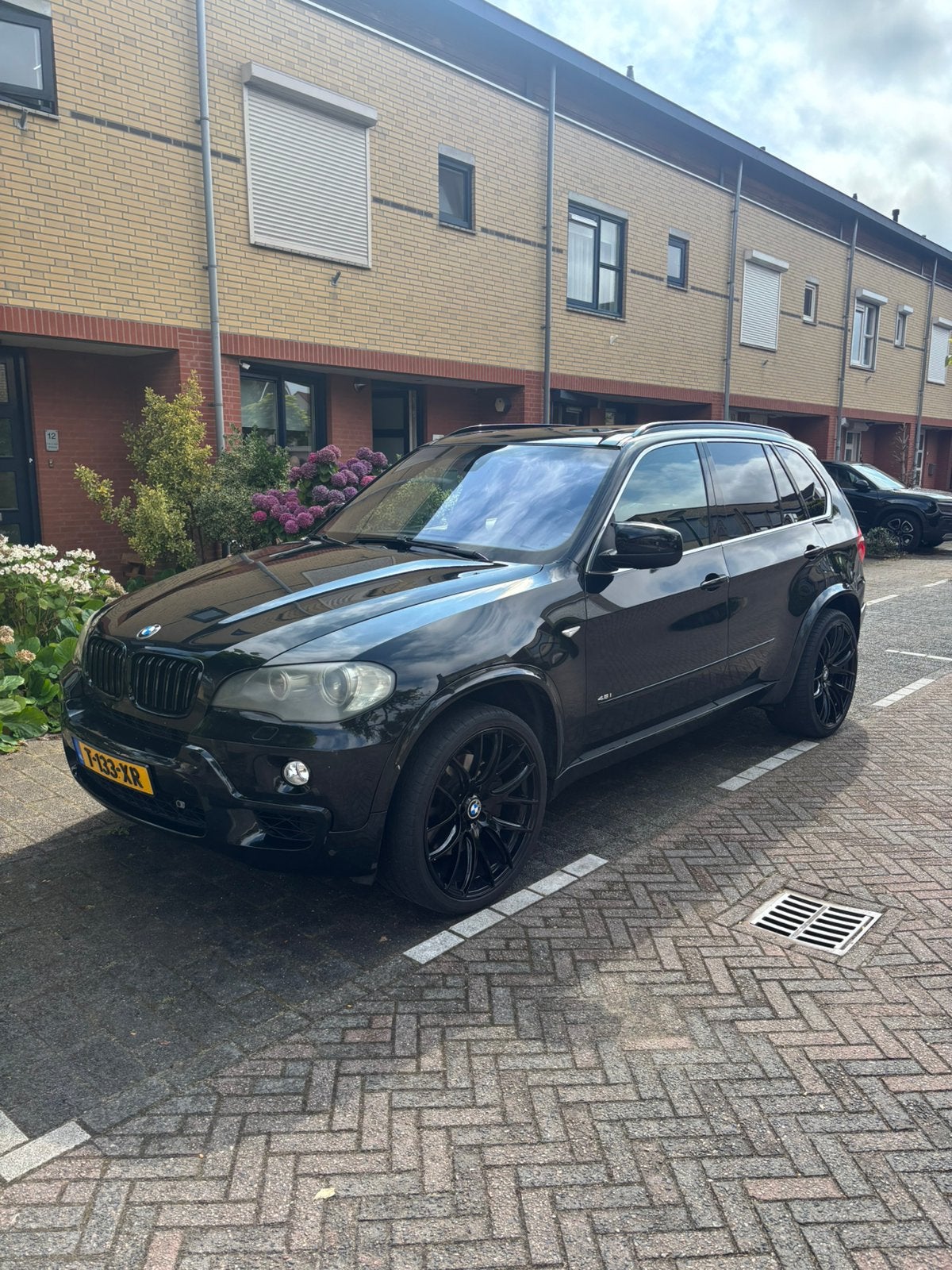 BMW x5 e70 4.8i v8, 138 €/maand, Zwart, Leder, Vierwielaandrijving
