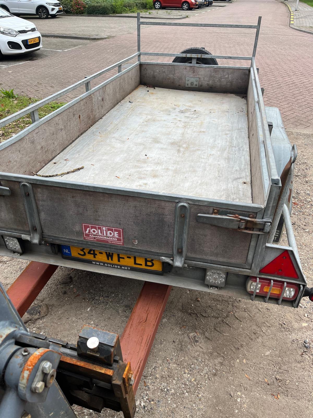 Bakwagen tandemasser koopje !!!, Auto diversen, Ophalen of Verzenden, Zo goed als nieuw