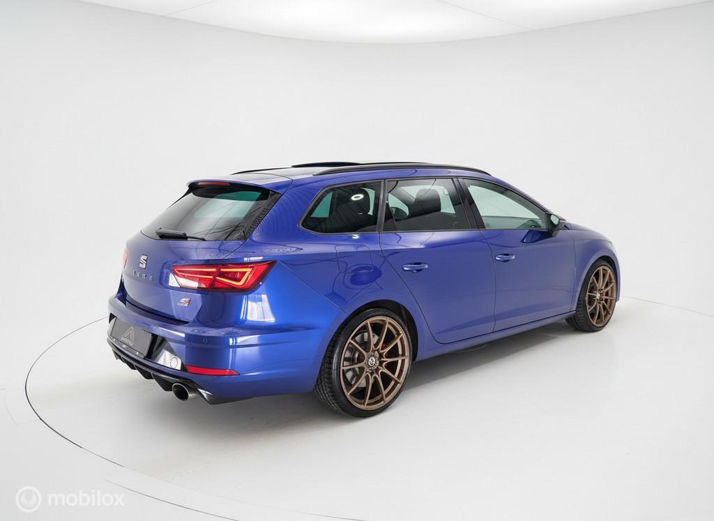 Seat Leon ST 2.0 TSI CUPRA 300 4DRIVE |Schaalstoelen|Panoram, Auto's, Seat, Automaat, Gebruikt, 4 cilinders, 1984 cc