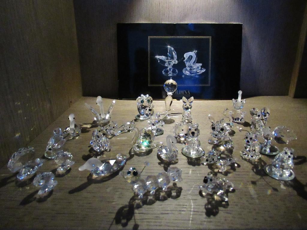 Kristal Figuren     (geen Swarovski maar Schönbrunn), Ophalen