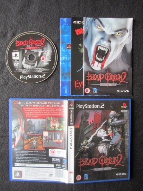 PS2 - Blood Omen 2 Legacy of Kain - Playstation 2, Avontuur en Actie, 1 speler, Ophalen of Verzenden, Zo goed als nieuw