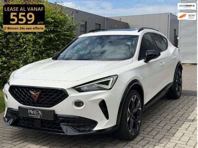 Cupra FORMENTOR 2.0 TSI 4DRIVE|Pano|Stuurverw|Beats|Bomvol!, Auto's, Cupra, Euro 6, 4 cilinders, Leder en Stof, Wit