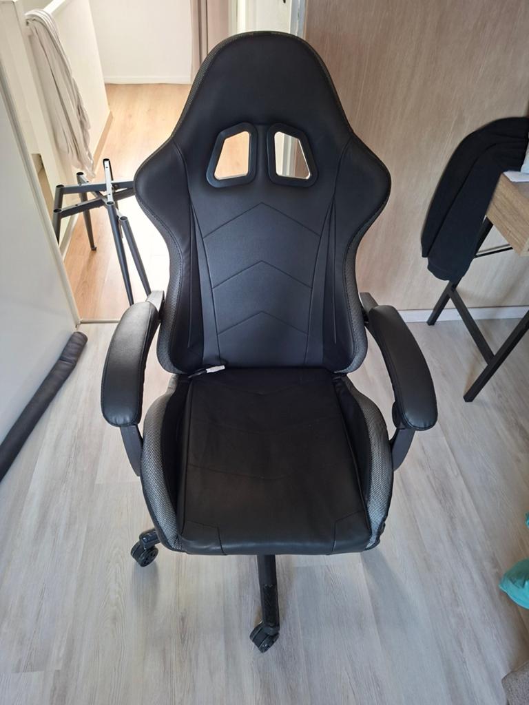 Game stoel met verlichting, Ophalen of Verzenden, Zwart