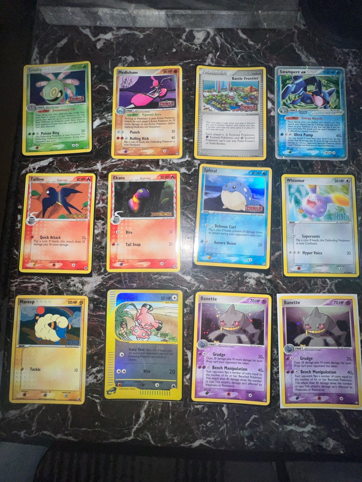 Oude zeldzame Pokémon verzameling - Diverse kaarten, Ophalen, Gebruikt, Meerdere kaarten, Foil