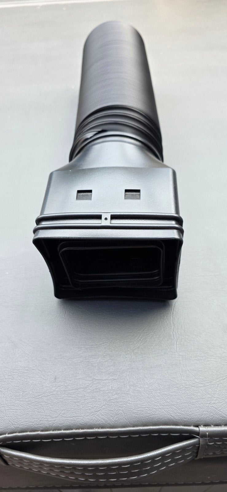 Flexibele ventilatieslang met rechthoekige aansluiting, Doe-het-zelf en Verbouw, Ventilatie en Afzuiging, Ophalen of Verzenden
