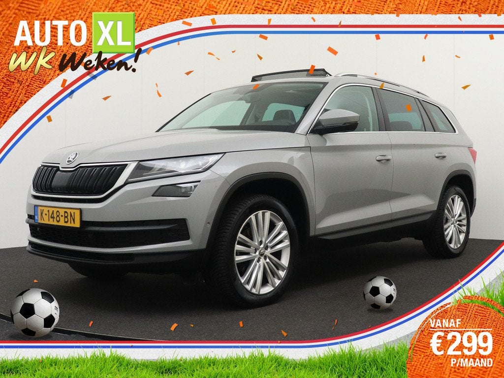 Skoda Kodiaq 1.5 150 PK Aut. Business+ Pano-Dak Adapt. Cruis, Auto's, Skoda, Bedrijf, Te koop, Kodiaq, 360° camera, ABS, Adaptive Cruise Control