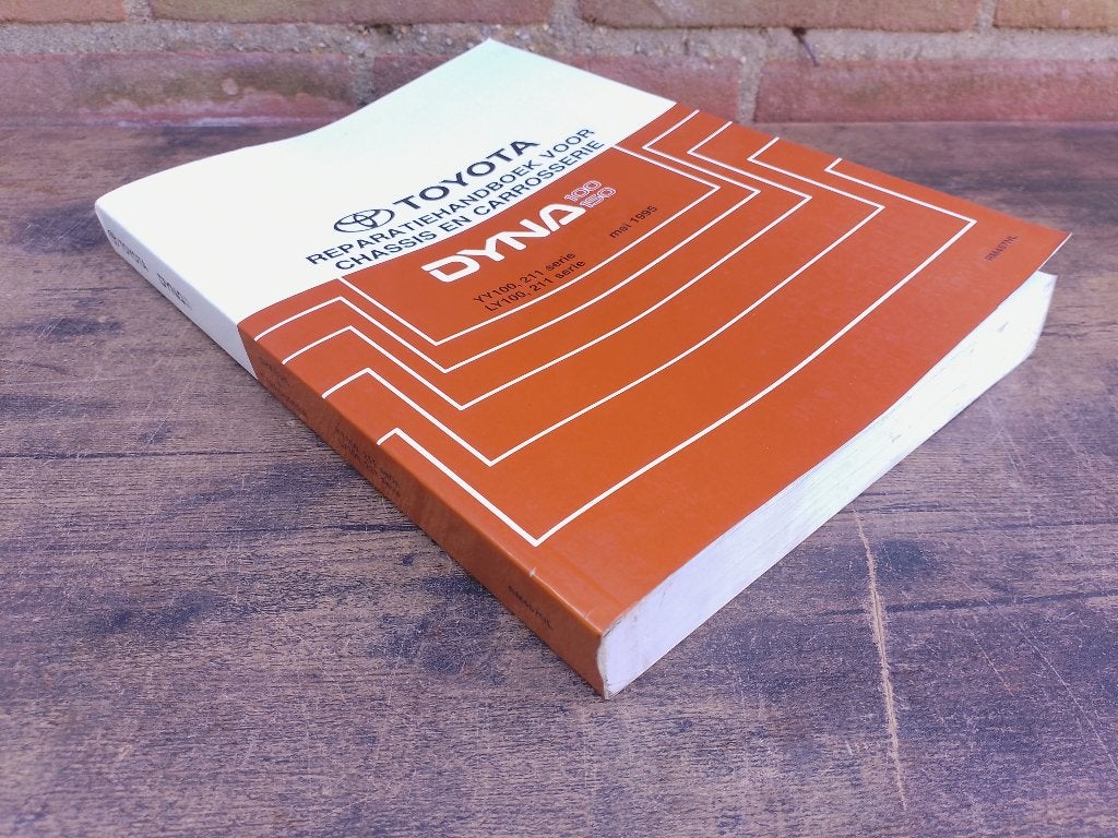 Toyota Dyna 100/150 YY/LY 100 211 1995 dealer werkplaatsboek, Verzenden, Gelezen, Toyota