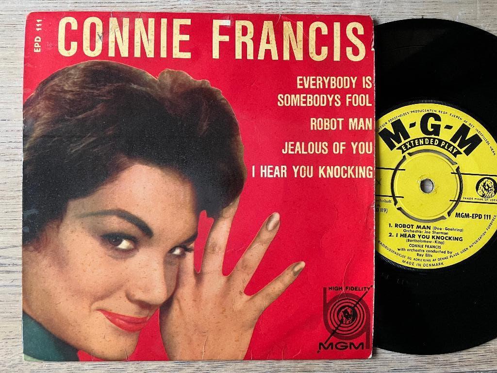 Connie Francis, Gebruikt, Voor 1960, 7 inch, Ophalen of Verzenden