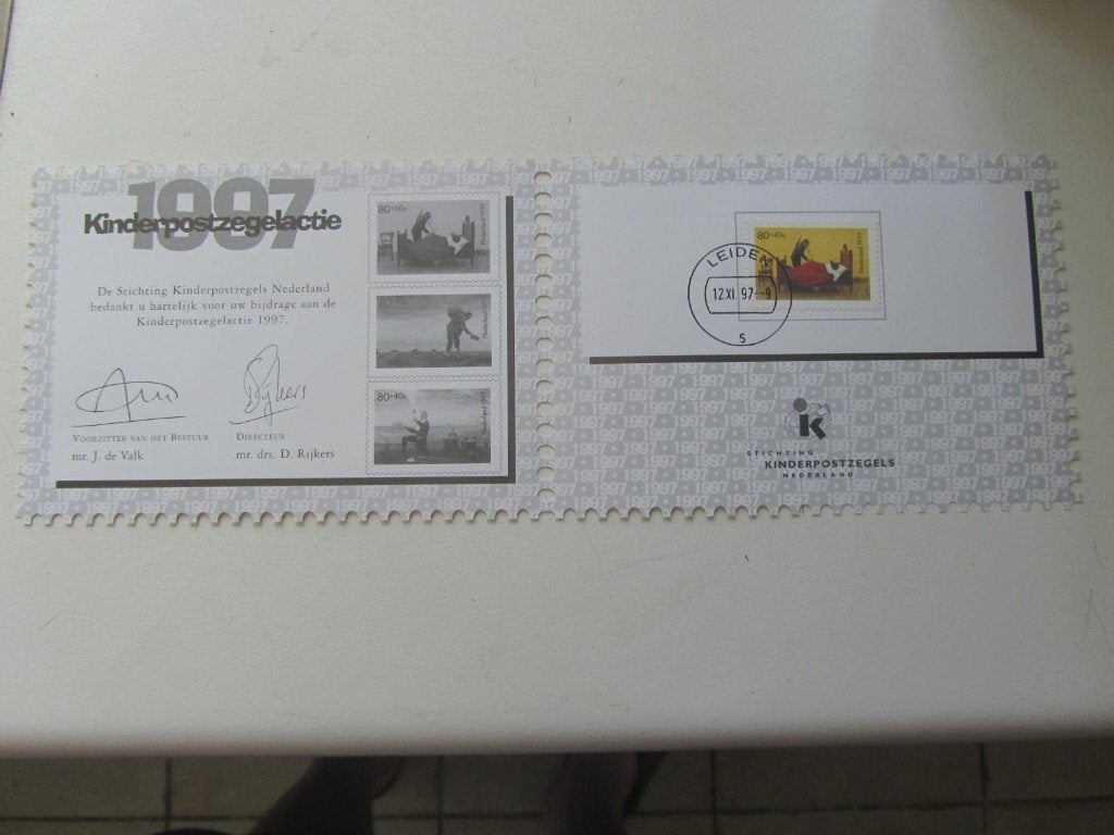kinderpostzegels  1997   beperkte oplage, Postzegels en Munten, Ophalen of Verzenden, Gestempeld