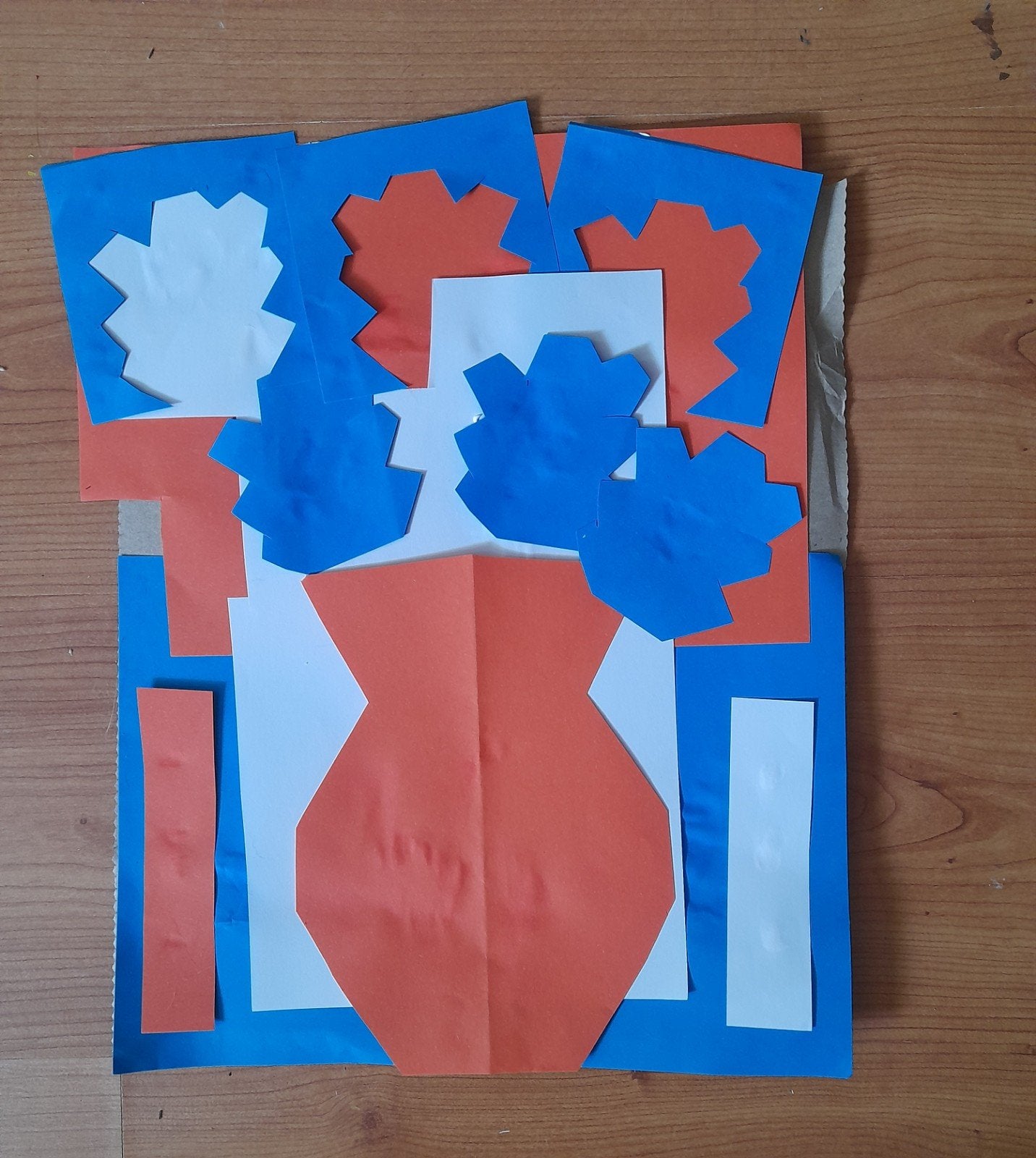 Collage knipsels, Antiek en Kunst, Ophalen of Verzenden