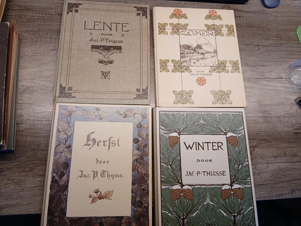 4 natuurboeken van Jac.P. Thijsse, Boeken, Natuur, Ophalen of Verzenden