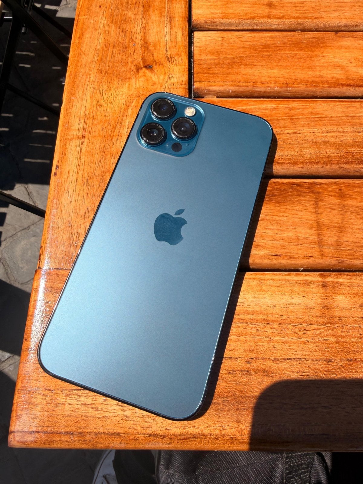 iPhone 12 Pro Max 128GB Pacific Blue, Telecommunicatie, Mobiele telefoons | Apple iPhone, 128 GB, Blauw, Zo goed als nieuw, Zonder simlock