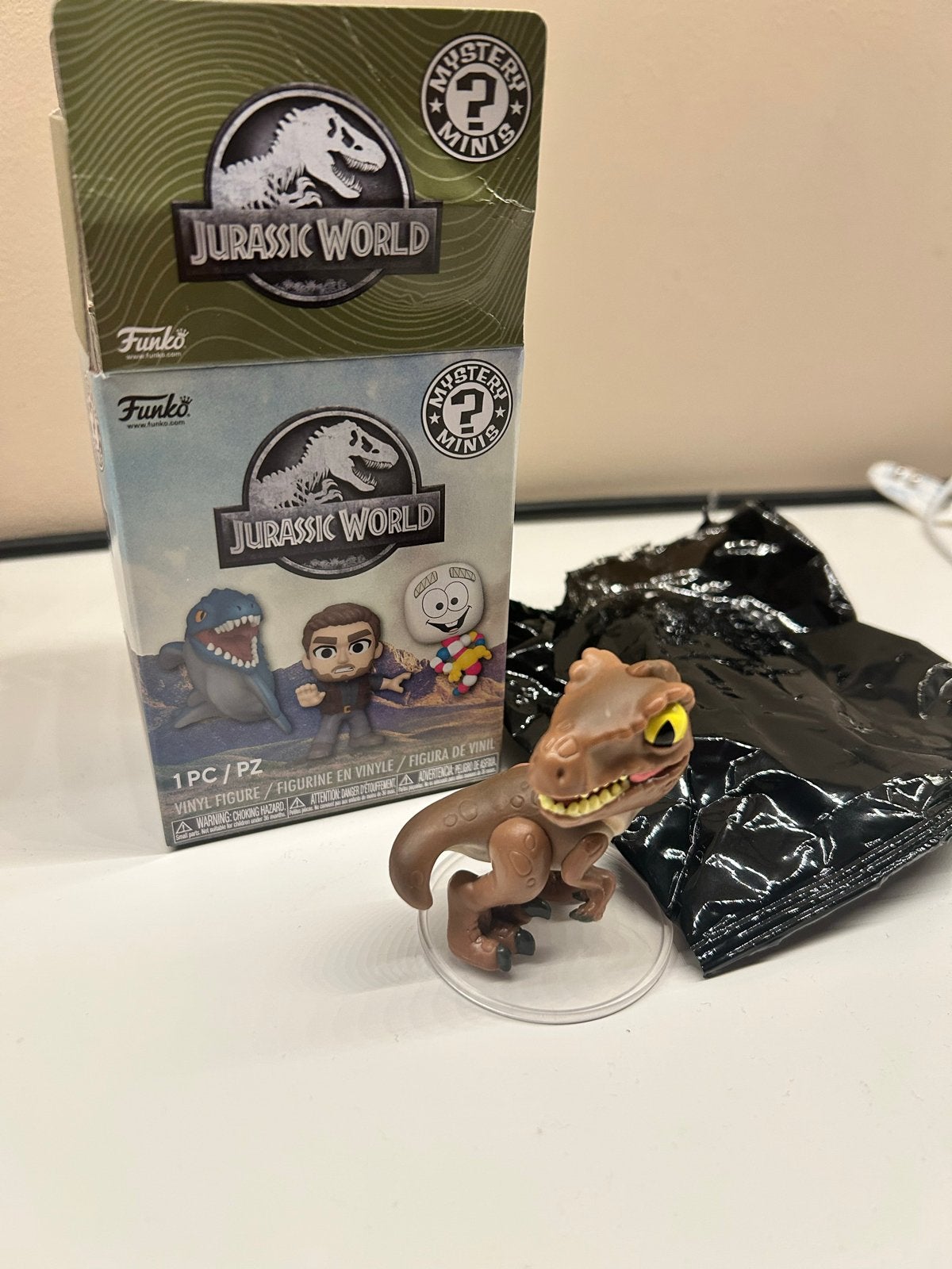 Funko Mystery Minis Jurassic World t-rex Figuur, Verzenden, Zo goed als nieuw