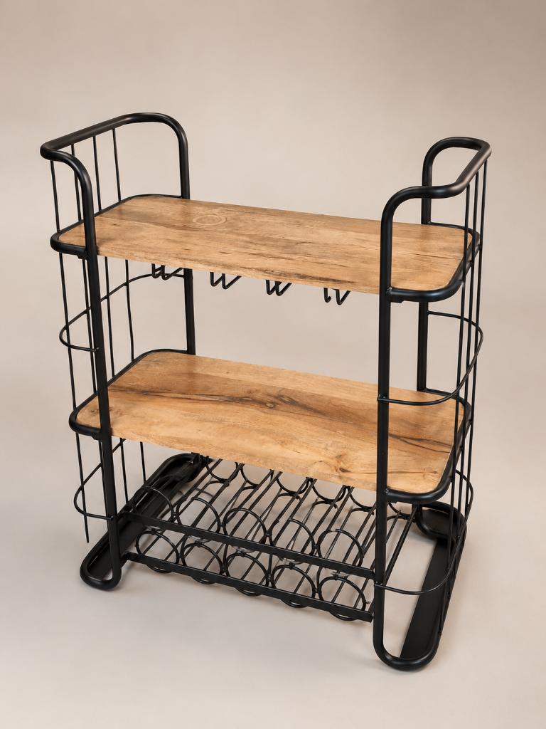 Drankenkar, Huis en Inrichting, Tafels | Sidetables, 25 tot 50 cm, 50 tot 100 cm, Rechthoekig, Ophalen