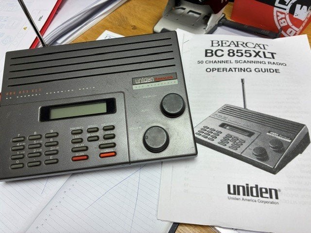 Uniden Bearcat 855XLT scanner, Telecommunicatie, Ophalen of Verzenden, Gebruikt, 30 tot 200 kanalen