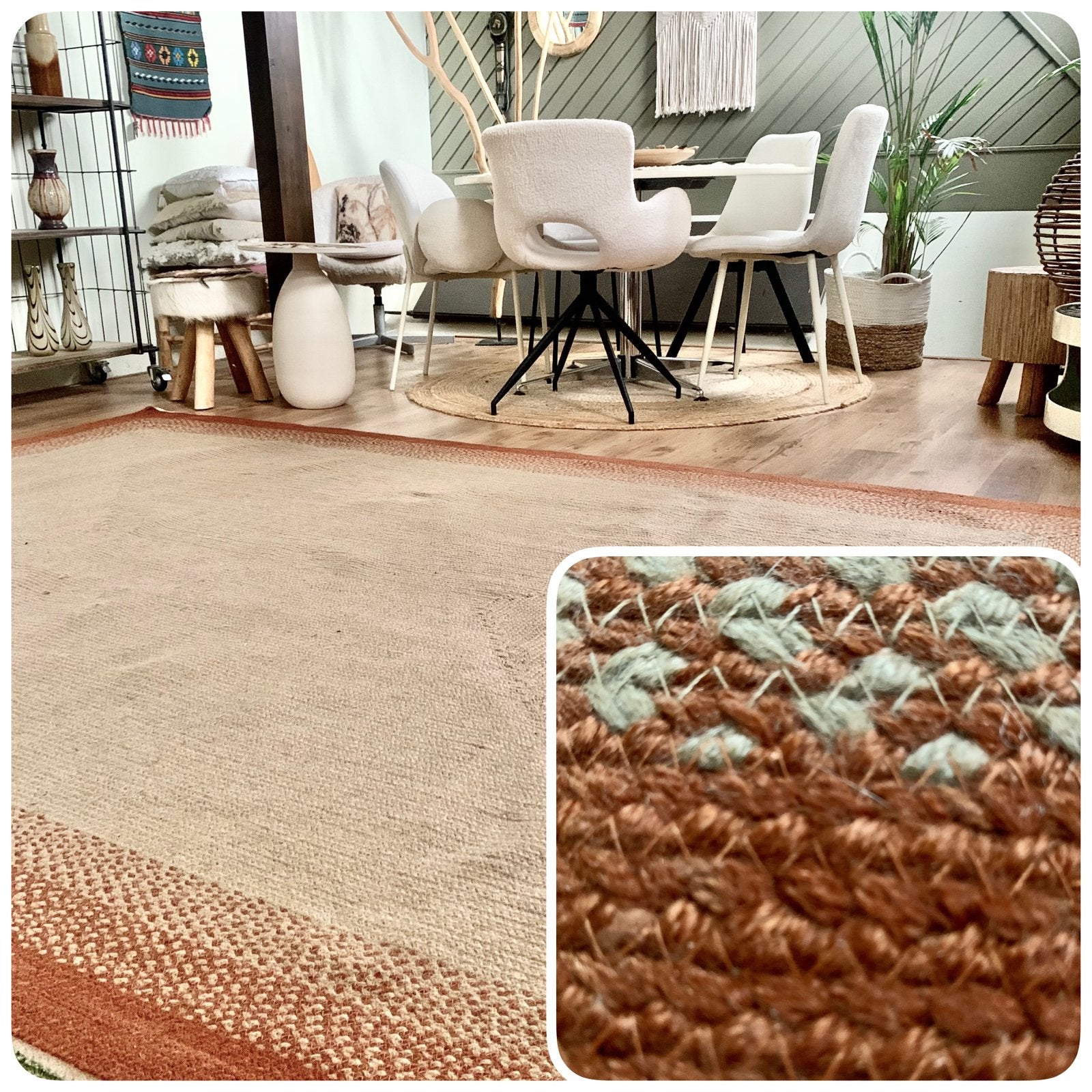 Sisal copper - de luxe xl vloerkleed- fotoshoot, Ophalen, 200 cm of meer, Zo goed als nieuw, 200 cm of meer