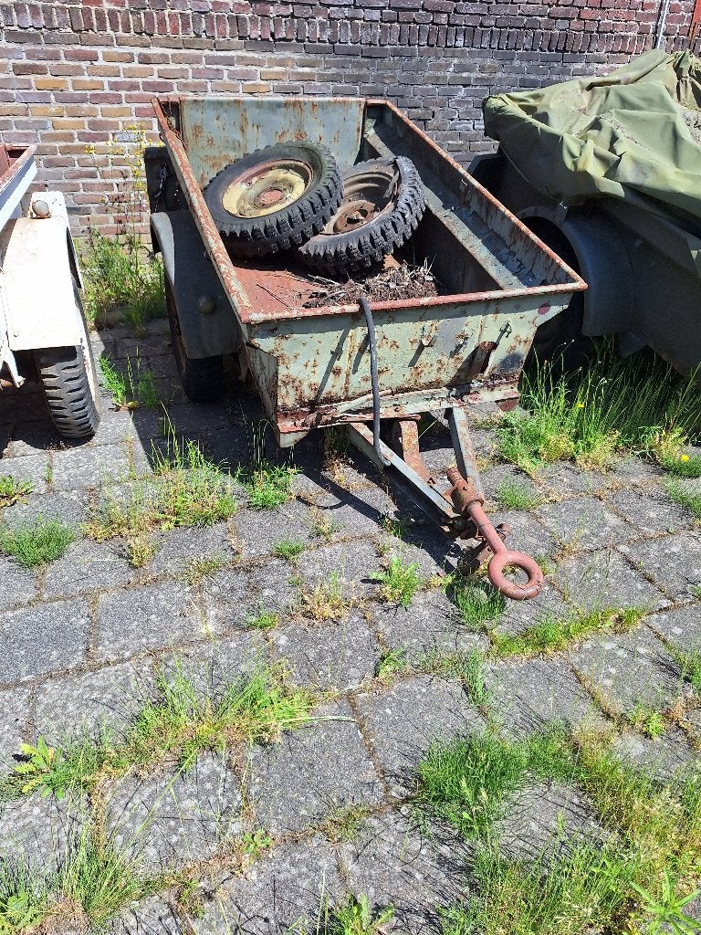 onderdelen jeeptrailer bantam, Ophalen