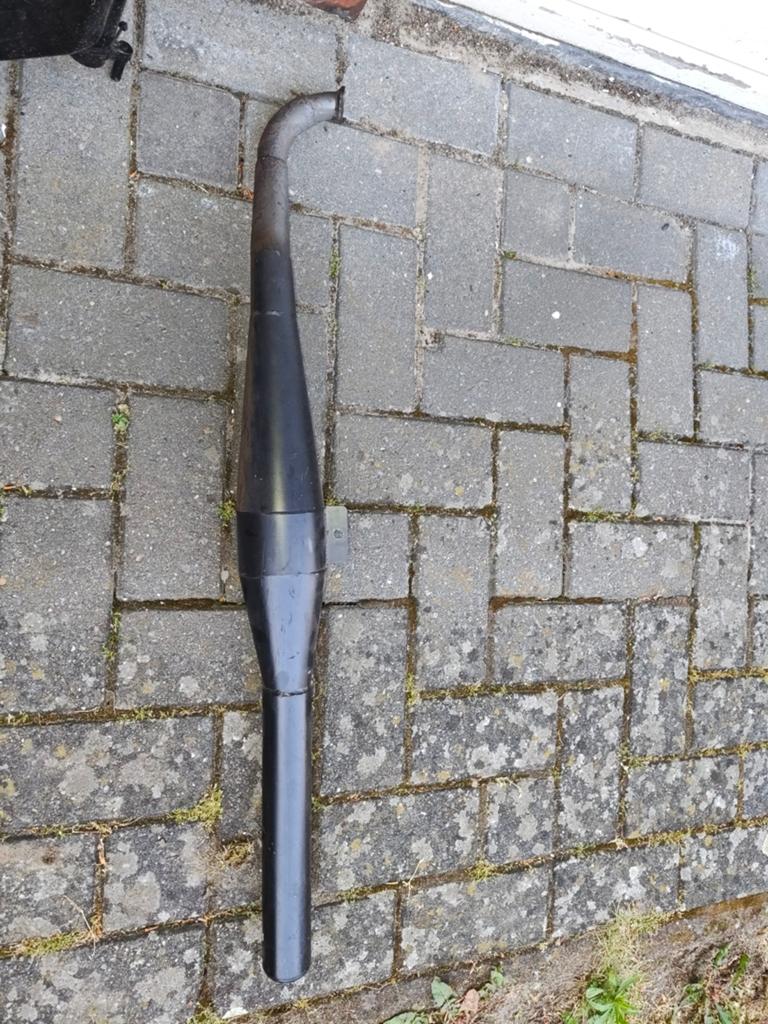 Homoet P6 uitlaat voor Puch Maxi, Ophalen of Verzenden, Gebruikt, Uitlaat
