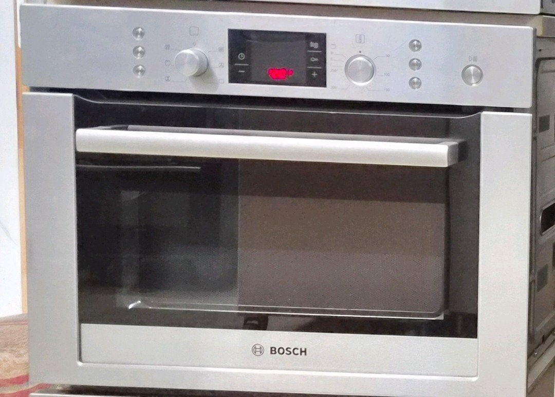Bosch combioven / combimagnetron, Witgoed en Apparatuur, Magnetrons, Combimagnetron, Crisp, Ophalen of Verzenden, Zo goed als nieuw