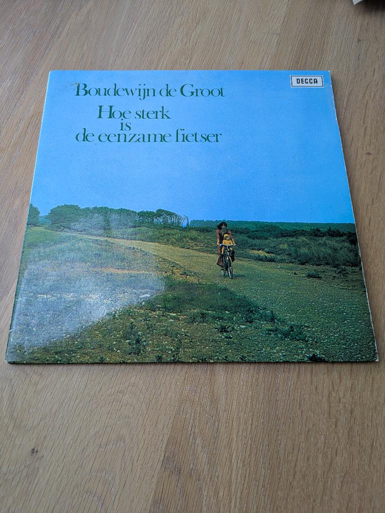Boudewijn De Groot - Hoe Sterk Is De Eenzame Fietser, Cd's en Dvd's, Vinyl | Nederlandstalig, Ophalen of Verzenden, Gebruikt, 12 inch