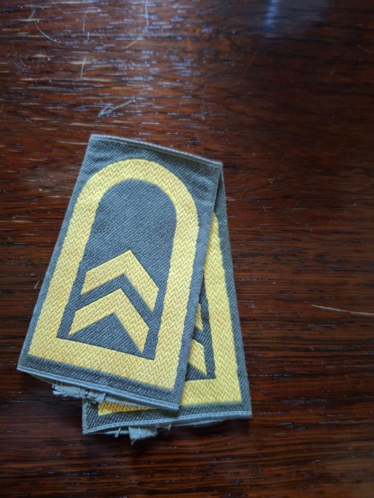 Set rangen Duitsland - Militair embleem, Ophalen of Verzenden, Landmacht, Duitsland, Embleem of Badge