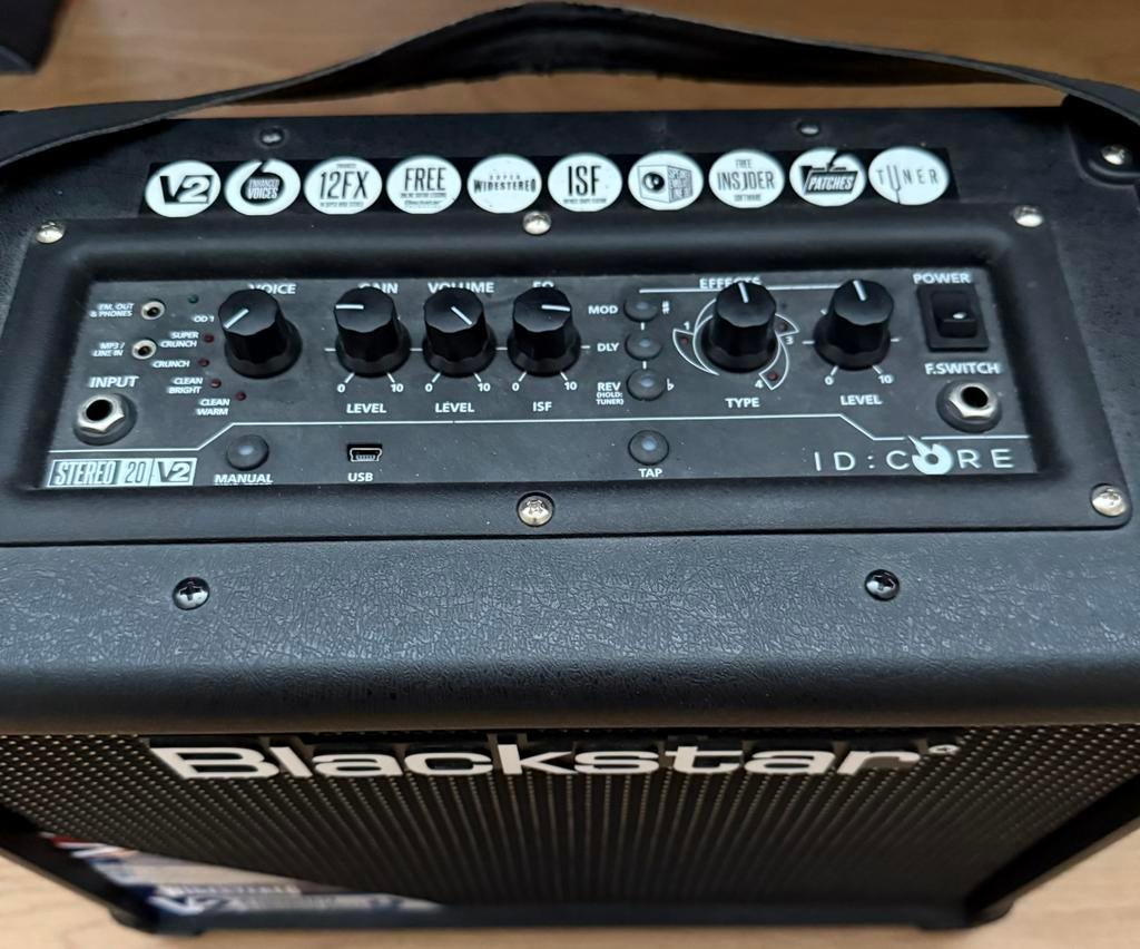 Blackstar ID:Core Stereo 20 V2., Muziek en Instrumenten, Versterkers | Bas en Gitaar, Ophalen of Verzenden, Zo goed als nieuw
