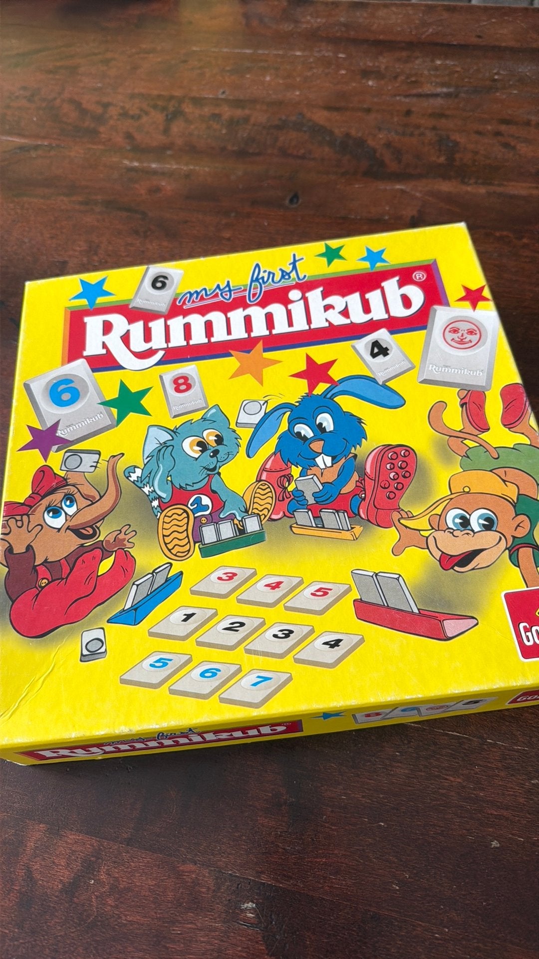 My first Rummikub, Ophalen, Gebruikt