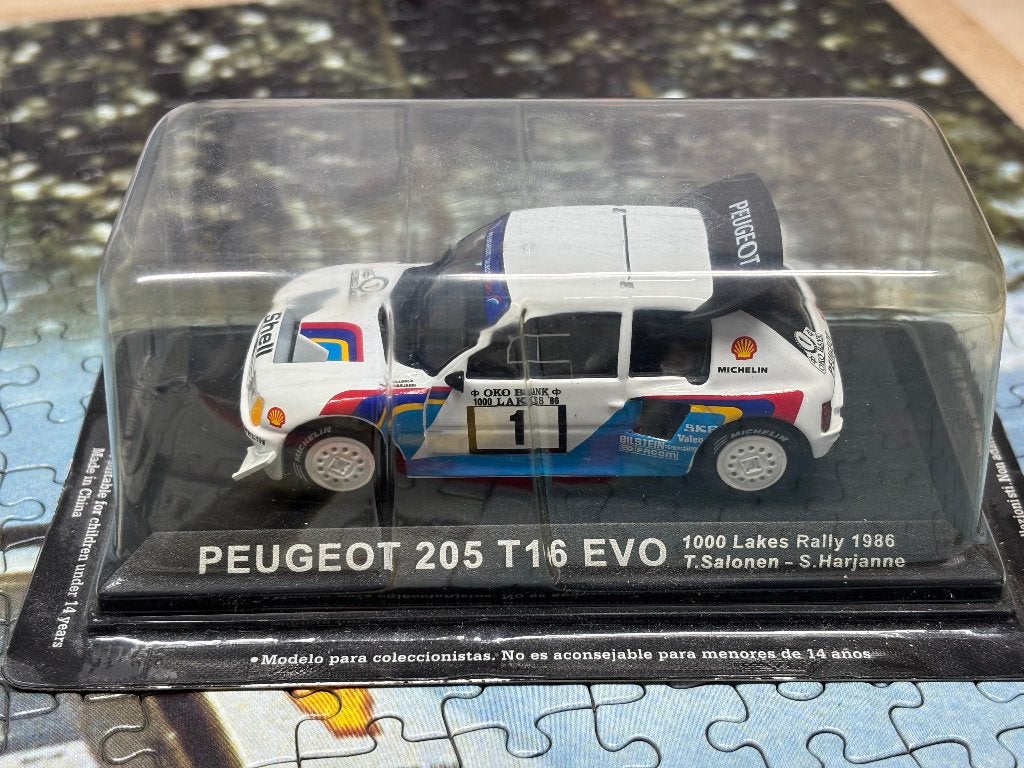 Peugeot 205 T16 EVO model 1:43, Ophalen of Verzenden, Nieuw, Auto, Overige merken