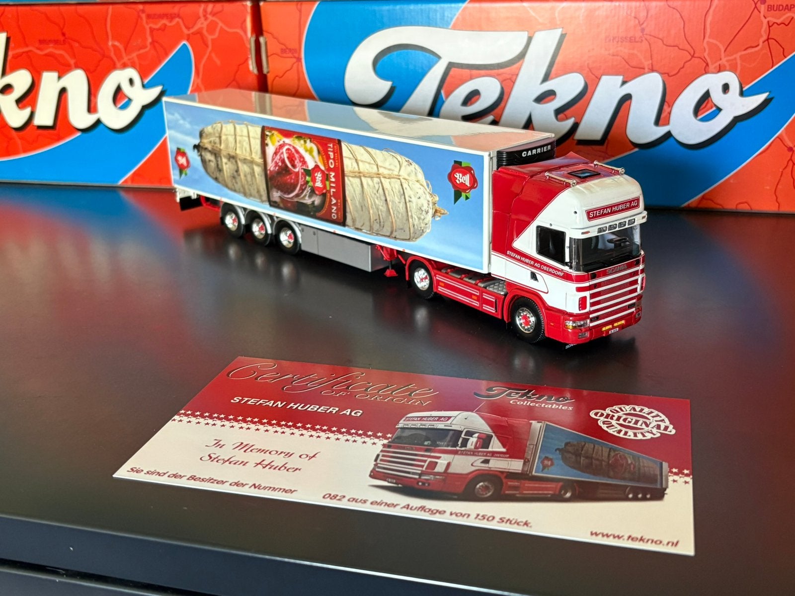 Tekno Huber, Ophalen of Verzenden, Zo goed als nieuw, Bus of Vrachtwagen, Tekno