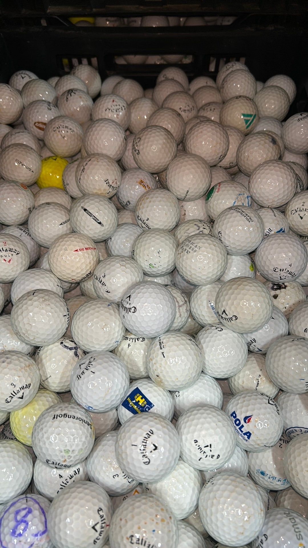 100 Stuks Callaway Mix Golfballen, Ophalen of Verzenden, Zo goed als nieuw, Bal(len), Callaway